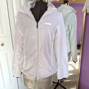 Diadora medium white windbreaker jacket